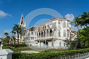 Historic Buildings around Georgetown, Guyana
