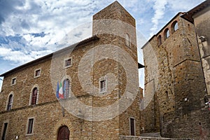 Historic buildings of Castiglion Fiorentino, Tuscany, Italy