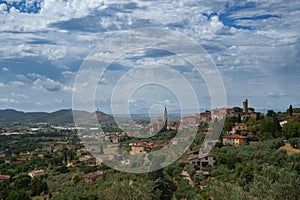 Historic buildings of Castiglion Fiorentino, Tuscany, Italy