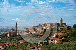 Historic buildings of Castiglion Fiorentino, Tuscany, Italy