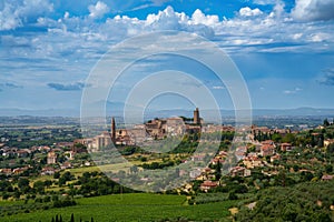 Historic buildings of Castiglion Fiorentino, Tuscany, Italy