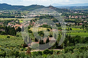 Historic buildings of Castiglion Fiorentino, Tuscany, Italy