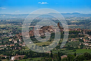 Historic buildings of Castiglion Fiorentino, Tuscany, Italy