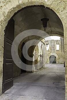 Historic buildings of Cavallino, in Lecce province