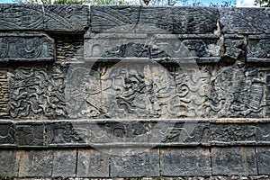 Historic buildings in ChichÃ©n ItzÃ¡