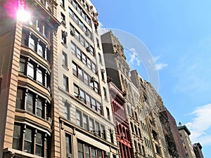 Historic buildings in the city of New York