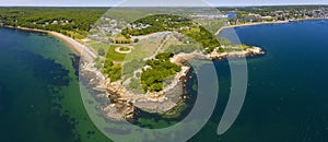 Stage Fort Park, Gloucester coast in Massachusetts, USA photo