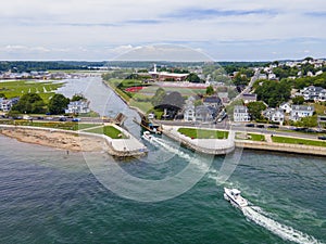 Annisquam River Estuary, Gloucester, Massachusetts, USA photo