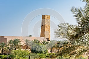 Historic buildings of Diraiyah clay castle, also as Dereyeh and Dariyya, a town in Riyadh, Saudi Arabia, was the original home of photo