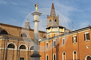 Historic buildings of Forli, Emilia Romagna