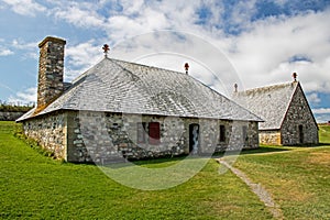 Historic Buildings At The Fortress Of Louisbourg photo