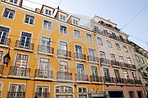 Historic Buildings Fronts @Bairro Alto, Lisbon