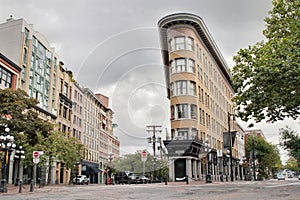 Historic Buildings in Gastown Vancouver BC photo