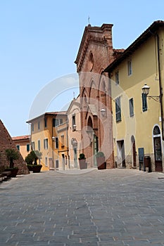 Historic buildings of Lari, Tuscany