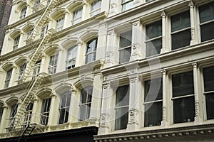 Historic buildings in New York City's Soho District