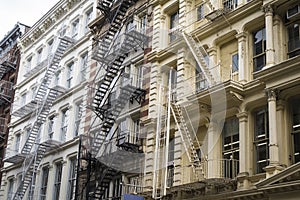 Historic buildings in New York City's Soho District