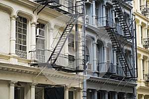 Historic buildings in New York City's Soho District