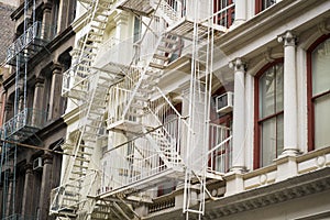 Historic buildings in New York City's Soho District