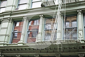 Historic buildings in New York City's Soho District