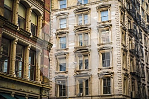 Historic buildings in New York City's Soho District