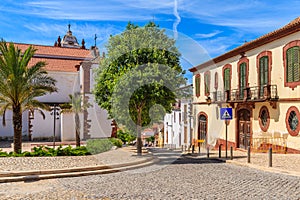 Historic buildings in old town of Silves