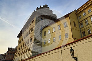 Historic buildings, the Prague castle, Czech Republic