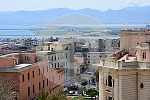 Historic Buildings, Quartiere Marina , Cagliari, Sardinia, Italy photo