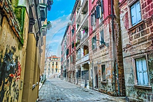 Historic buildings in Venice