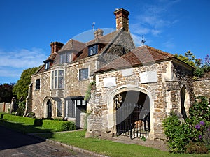 Historic buildings at Winchelsea, East Sussex, England