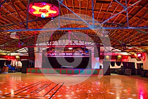 Historic Cain`s Ballroom Dance Floor and Lights - Rare Open and Empty!