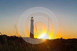 Cape May Lighthouse at Sunset
