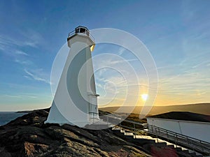 Historic Cape Spear Lighthouse St John`s, Newfoundland