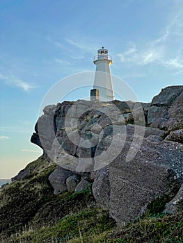 Historic Cape Spear Lighthouse St John`s, Newfoundland