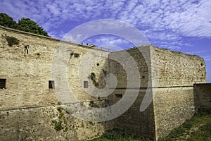 Historic castle of Fano, Italy