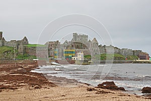 Historic castle on Isle of Man