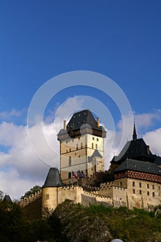 Historic castle in Karlstein
