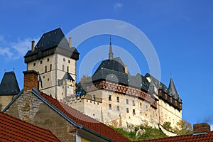 Historic castle in Karlstein