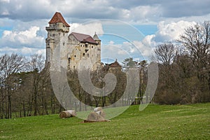 Historic Castle Lichtenstein, just 20 kilometres south of Austrias capital Vienna