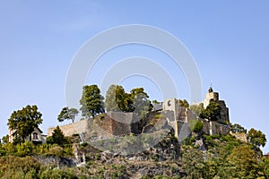 Historic castle of Saarburg in the Saarland