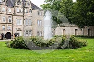 Historic castle in the town of Detmold