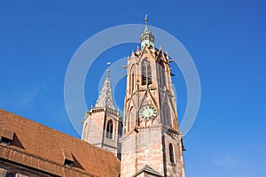 The historic cathedral in Villingen