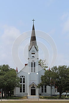 Historic Catholic Church Refugio Texas photo