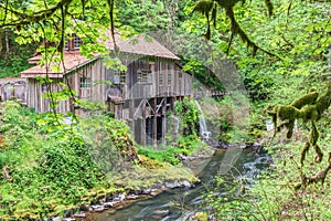 The historic Cedar Creek Grist Mill