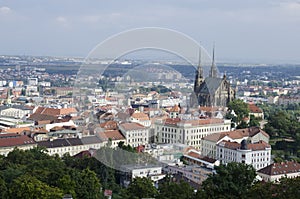 Historic center of Brno, Czech republic