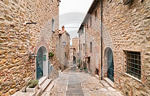 Historic center of Castiglione della Pescaia, Tuscany, Italy