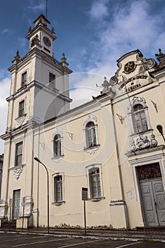 Historic center of the city of Joao Pessoa, northeastern Brazil.