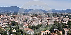 The historic center of the city of rieti photo