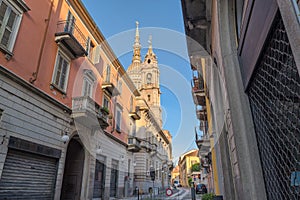 Historic center of Novara and basilica of San Gaudenzio, Italy