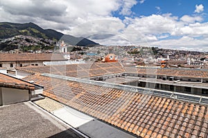 historic center of Quito photo
