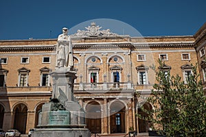 The historic center of Recanati